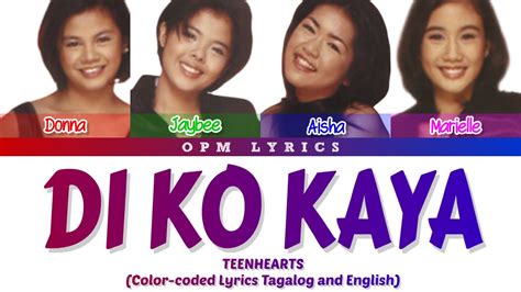 Di ko kaya.